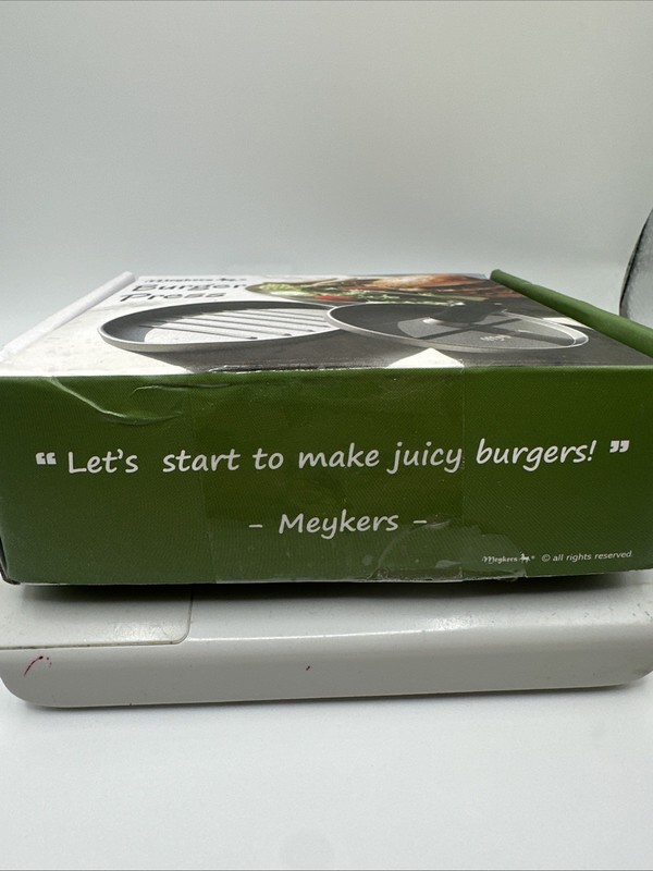 Meykers Burger Press Hamburger Patty Maker Mold Ring gallery