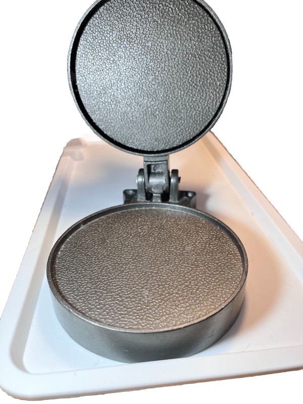 Burger Single Press Cast Aluminum Nonstick Adjustable Hamburger Mold Heavy Duty gallery