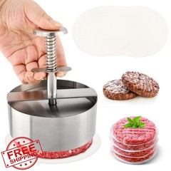 Quivorant 4.5″ Burger Maker Press w/ 50 Papers