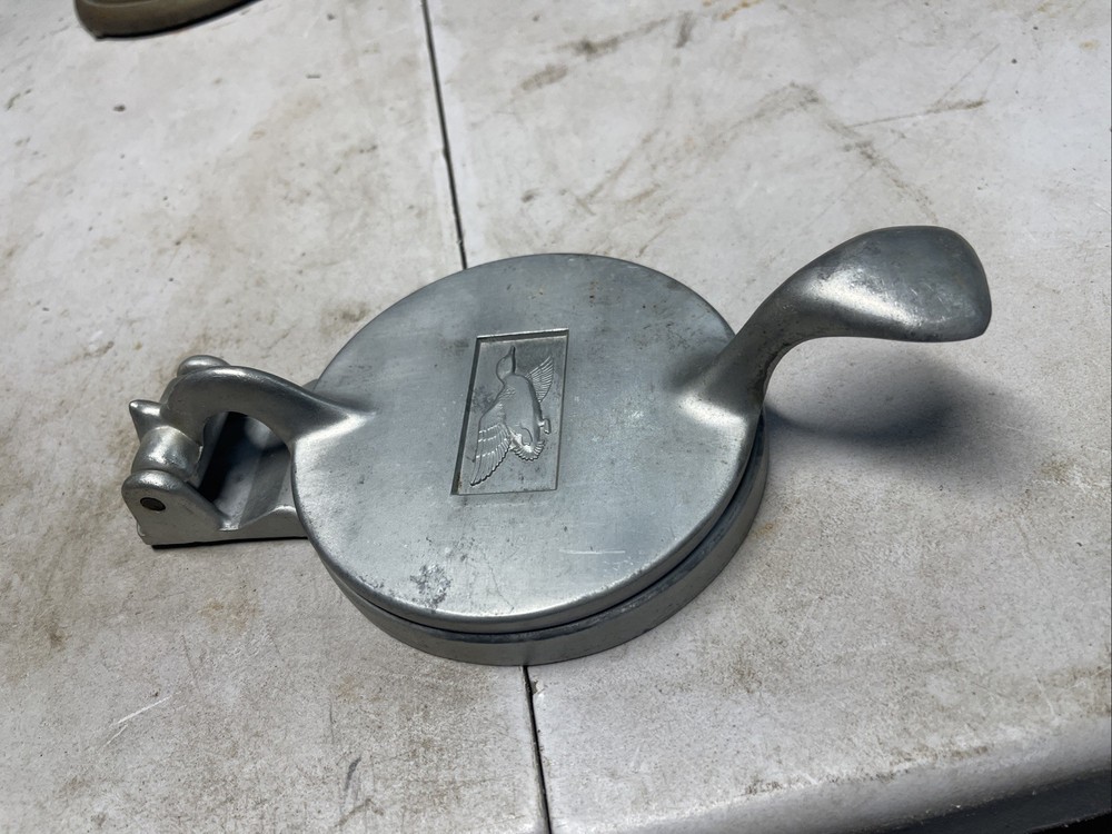 Vintage HAMBURGER PRESS Mallard Duck Die Cast Aluminum Sears Kenmore ?