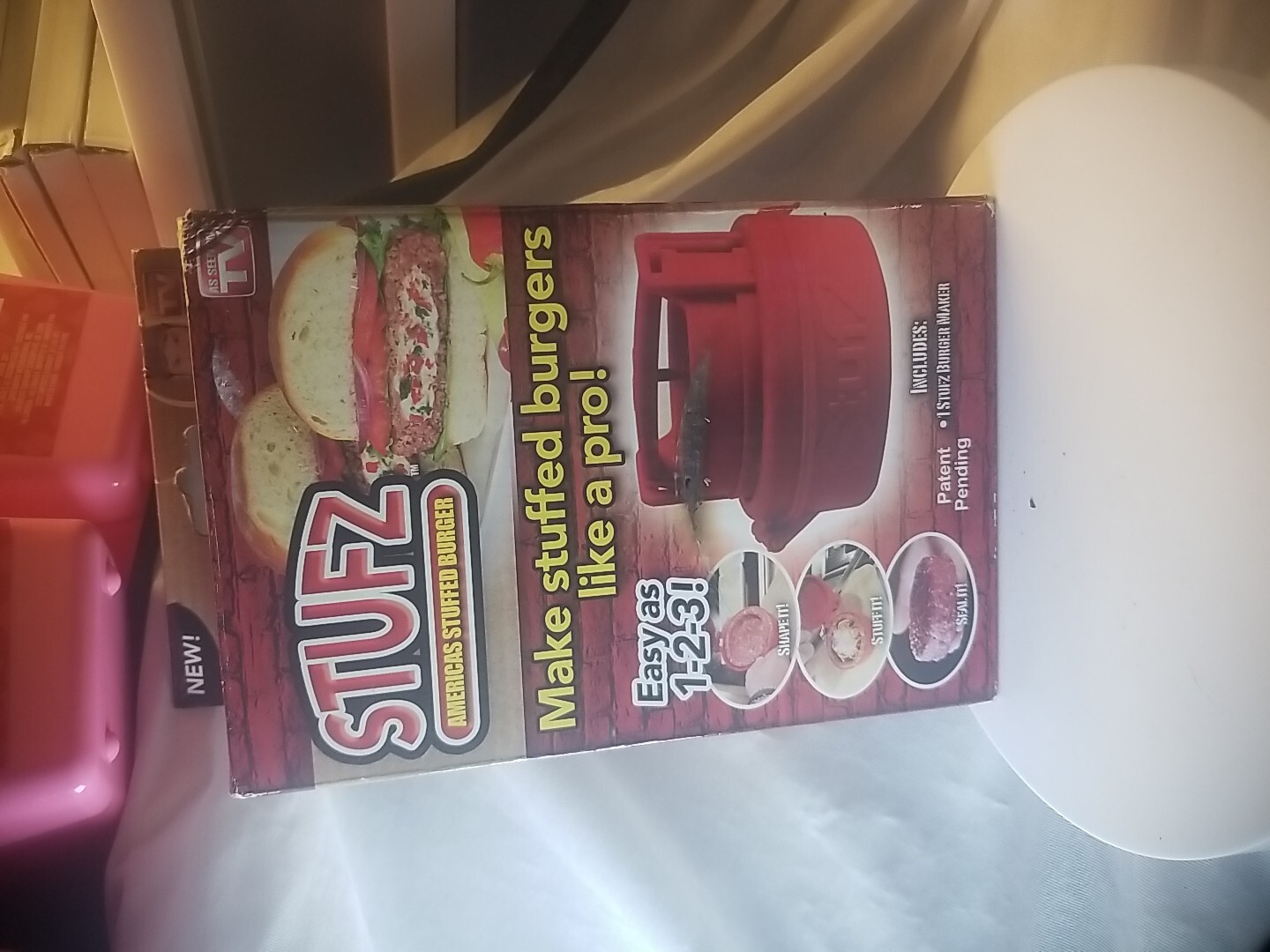 Stufz Burger Maker- Make Stuffed Hamburgers In 3 Easy Steps G4 gallery