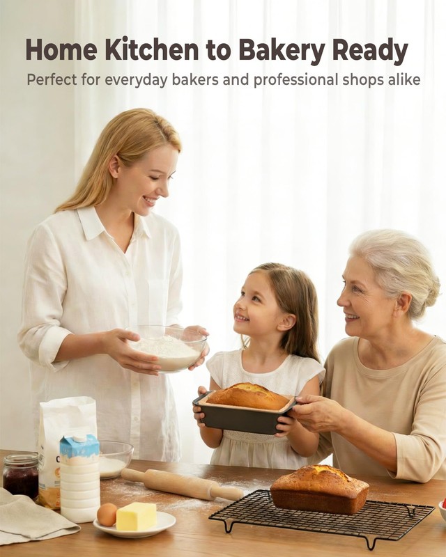 Bake Choice 100 Pcs Loaf Pan Liners for Baking Bread 9x5 9*5 inch, Natural gallery