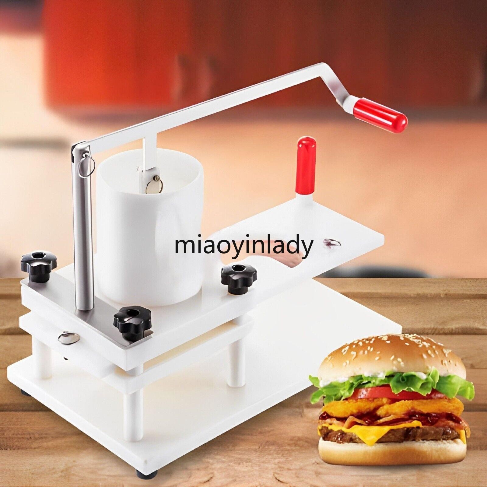 Commercial Hamburger Patty Maker Manual Hamburger Forming Machine Burger Press gallery