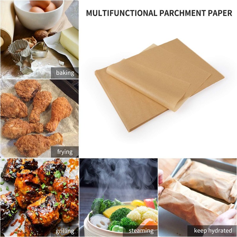 Comfylife 200 x Parchment Paper Sheets - No Curl, 200 sheets 10x15 in gallery
