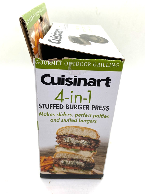 Cuisinart CSBP-200A Stuffed, 4-In-1 Burger Press (open box) gallery