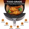 Air Fryer Liners Disposable for Most 4-7 QT frye, 100 Pcs 12x6 inches gallery