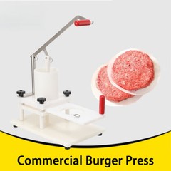 Commercial Burger Patty Maker Hamburger Meat Press Forming Machine 130mm Manual