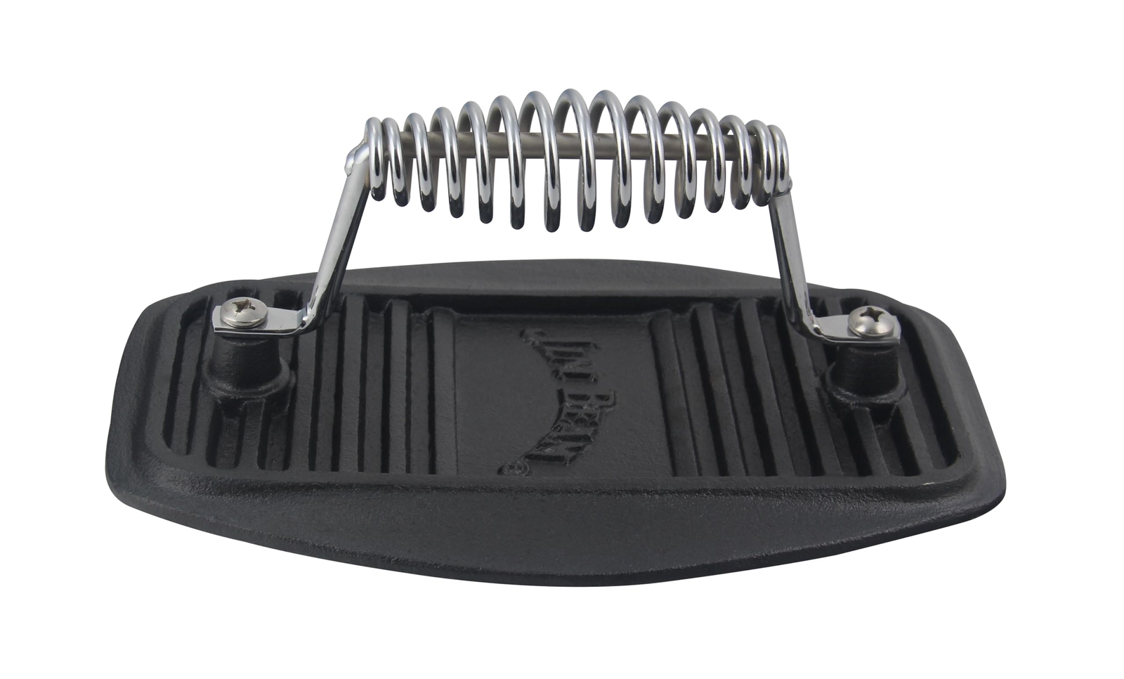 Stainless Steel Cast Iron Meat Press Pre-Seasoned Heavy Duty Burger Smasher gallery