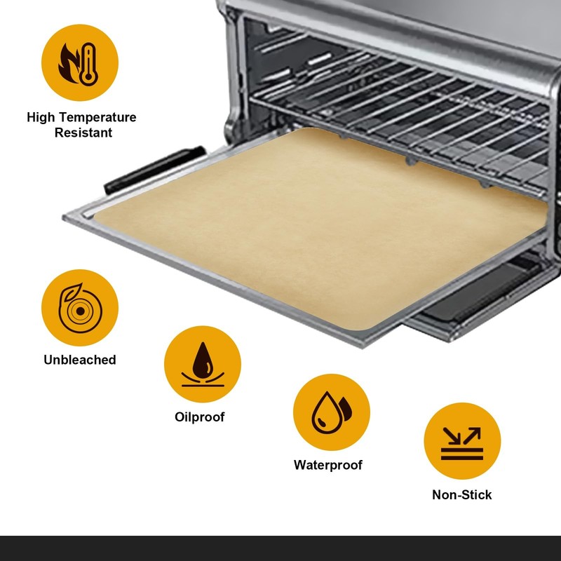SIUDANGKA 100Pcs 12-inch Air Fryer Parchment Paper 12X12 Inches, gallery