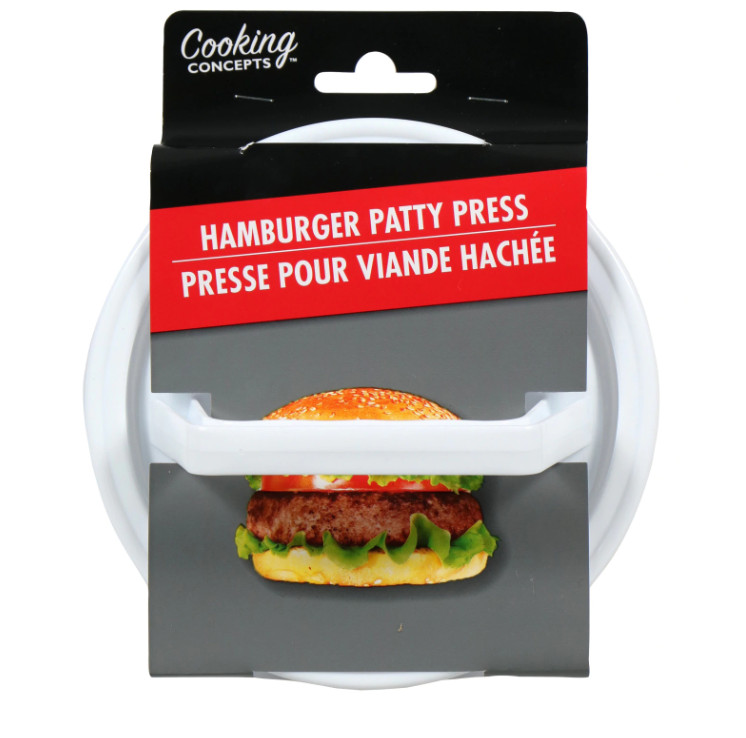Cooking Concepts Plastic Hamburger Patty Press Cookout BBQ gallery