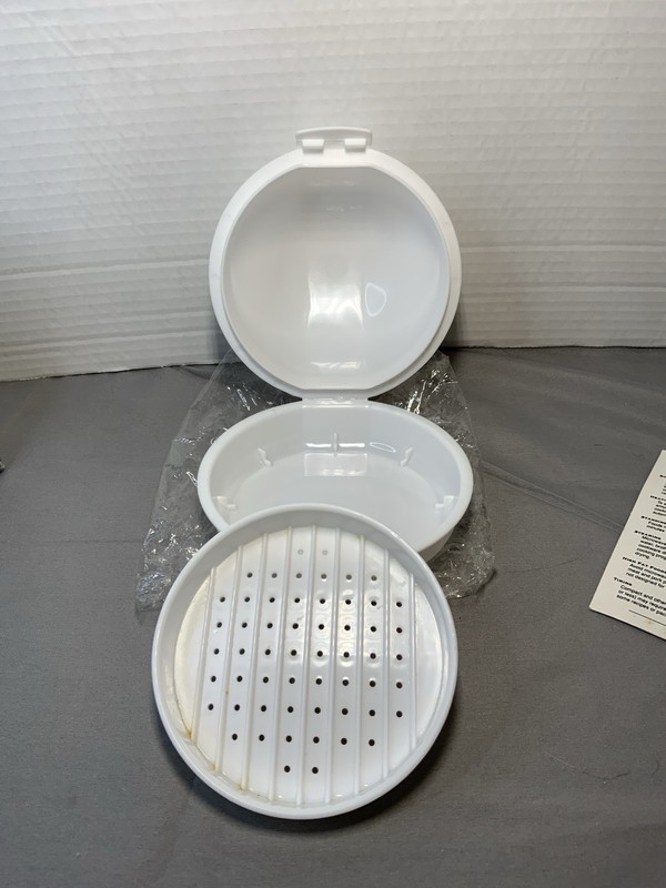 Vintage Microtex Hamburger Maker In Original Box W/instructions gallery
