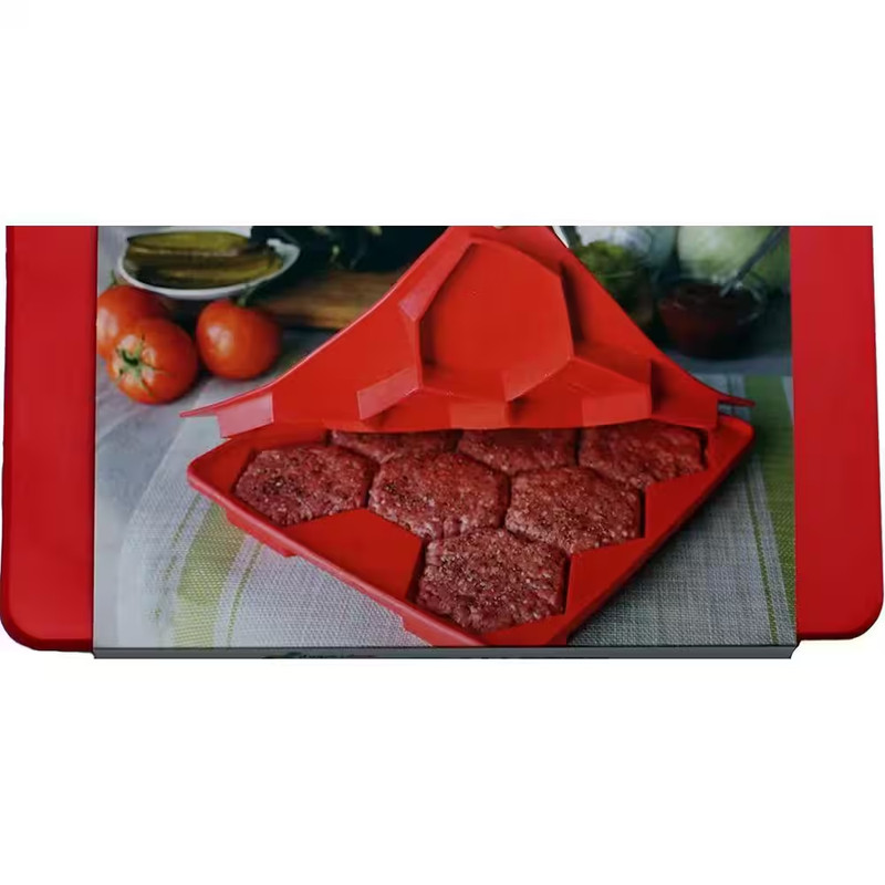 Outdoor Cooking Accessories, 8-In-1 Burger Press and Freezer Containers gallery