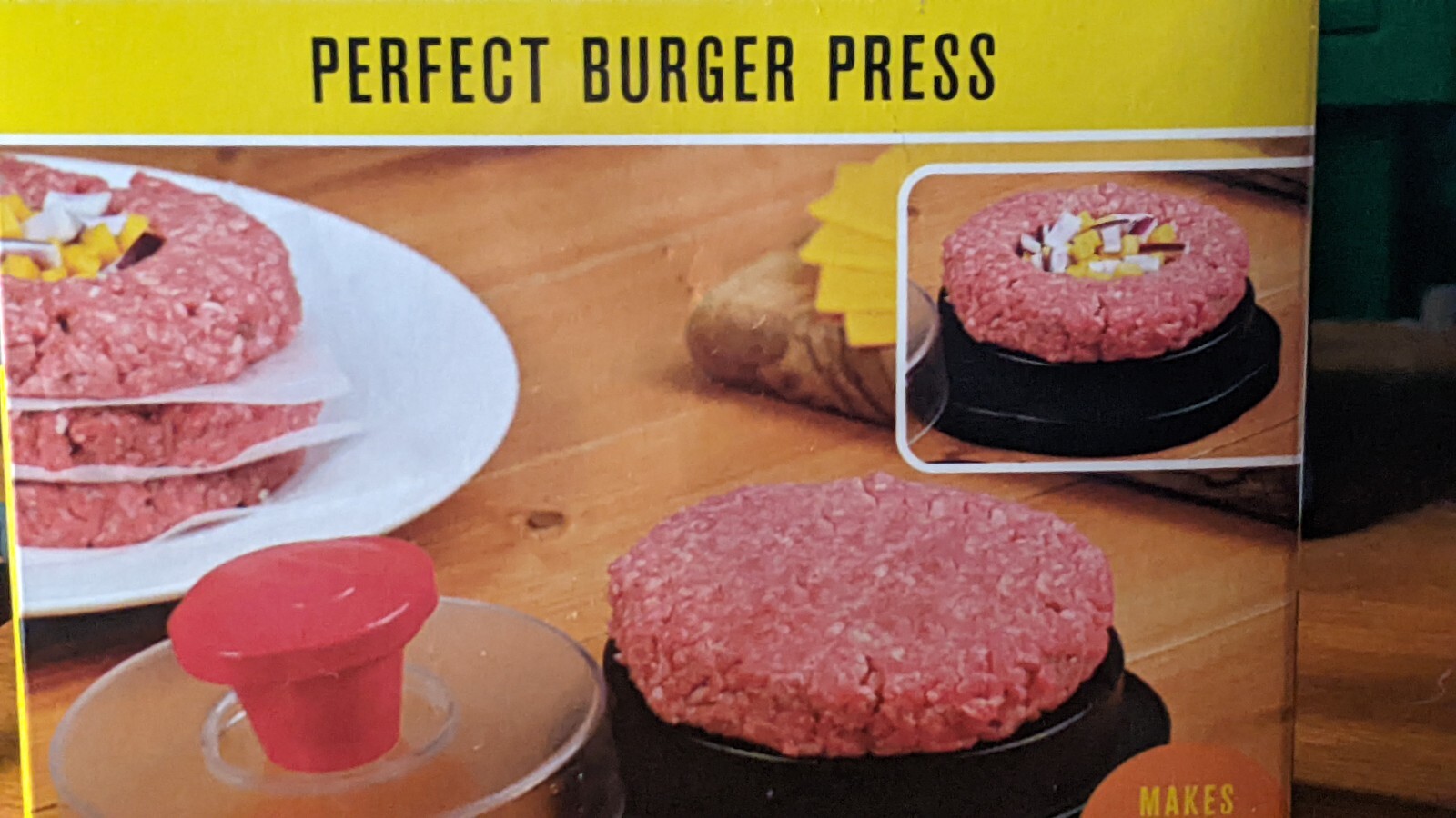 Char-broil Perfect Burger Press~Makes Stuffed Burger Patties With Ease~BPA FREE gallery