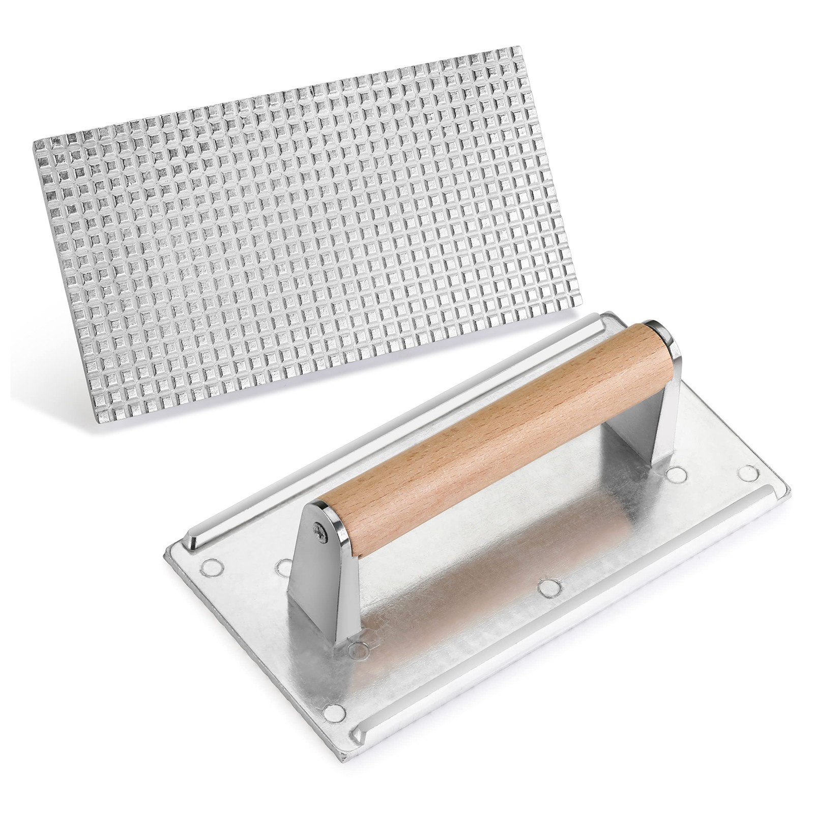 New Star Food Service 36411 Commercial Grade Aluminum Steak Weight/bac gallery