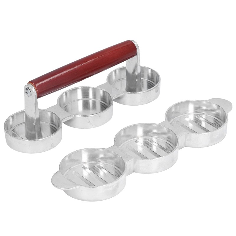 Portable Mini Hamburger Press Patty Mould Maker for Small Kitchens RVs Travel gallery
