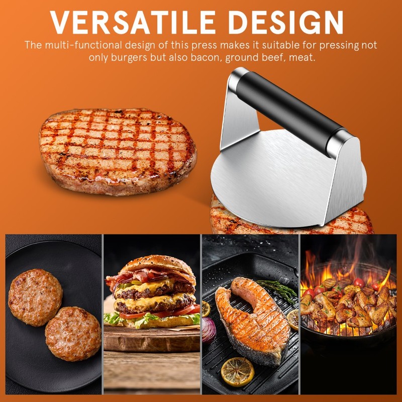 Burger Press Hamburger Smasher Tool Manual Burger Press For Griddle Burger gallery