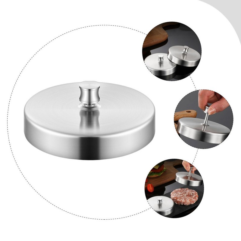 Burger Press Tool Sandwich Patty Maker Stainless Steel Meat Mold gallery