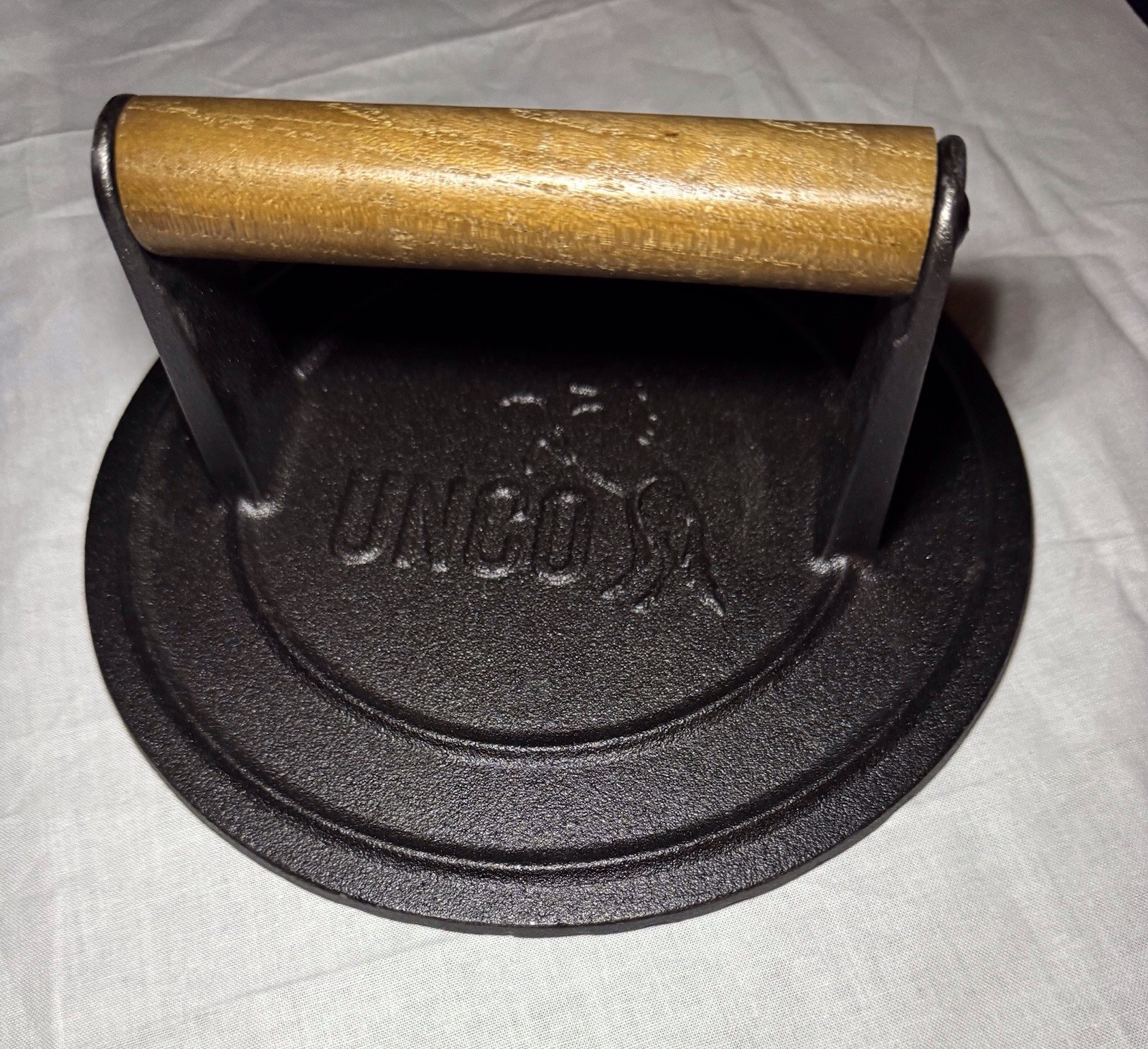 Cast Iron Grill Press Made By UNCO gallery
