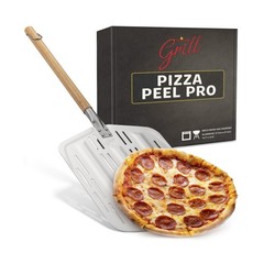 Hans Grill Pizza Peel PRO | Made for XL Pizza 12 inch + | Profe… FAST USA SHIP