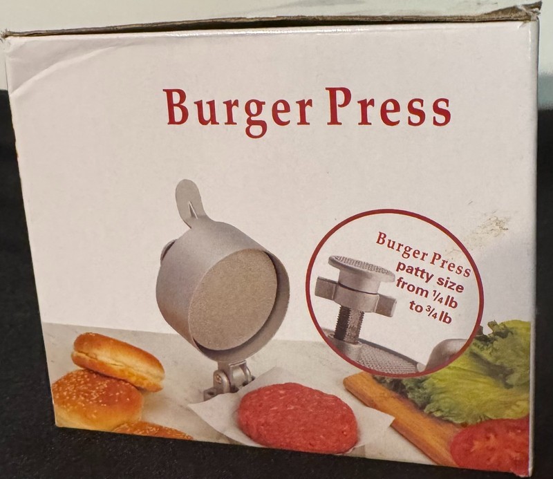 OAMCEG 3/4 LB Burger Press Hamburger Patty Maker Nonstick Kitchen BBQ Tool gallery