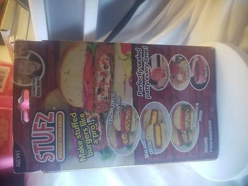 Stufz Burger Maker- Make Stuffed Hamburgers In 3 Easy Steps G4 gallery