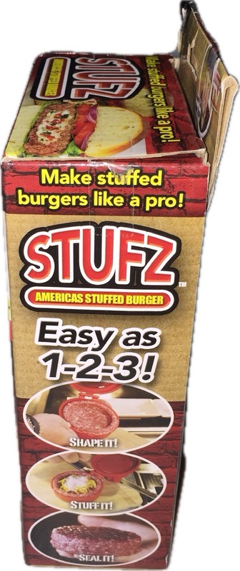 STUFZ Americas Stuffed Burger As Seen On TV Make Burgers Like A Pro! Brand New gallery