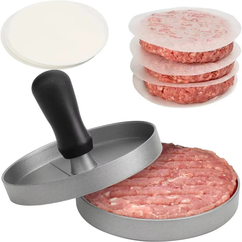 Hamburger Patty Machine Home Kitchen Burger Meat Press Making round Patty Press gallery