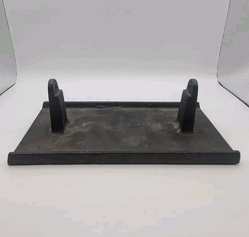 Cast Iron Meat Press Rectangle Burger Press Missing Handle