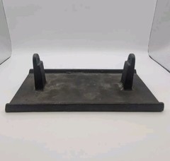 Cast Iron Meat Press Rectangle Burger Press Missing Handle