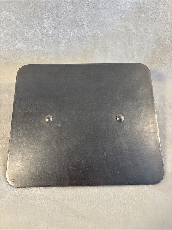 Large professional Heavy Duty Stainless Steel Meat Press - 3.2 lbs - 9” x 8” gallery
