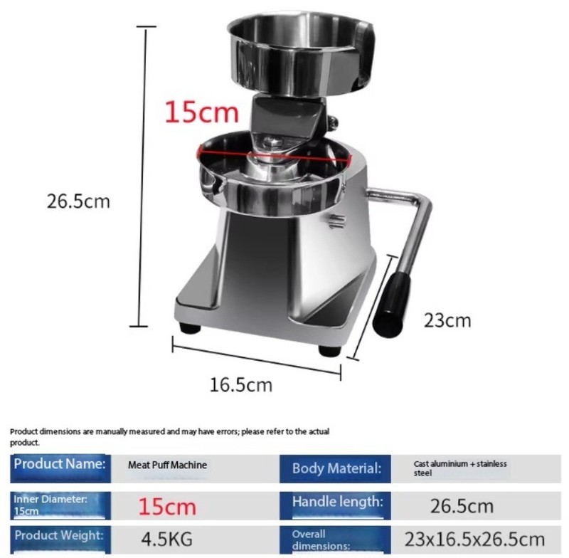 Meat Patty Press, Hamburger Patty Mold, Patty Press, Home-Use Beef Patty Press gallery
