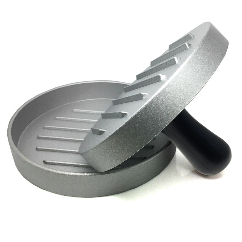 Hamburger Patty Maker Grill Press Large Round Burger Metal Mould Cooking Tools gallery
