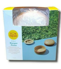2-in-1 Patty Press & Stuff Burger Molder Maker by Sun Squad