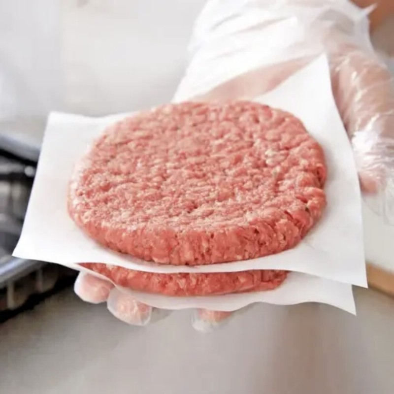 Square Parchment Patty Paper Non-stick Waxed Hamburger Sheets 5.5" x 5.5" gallery