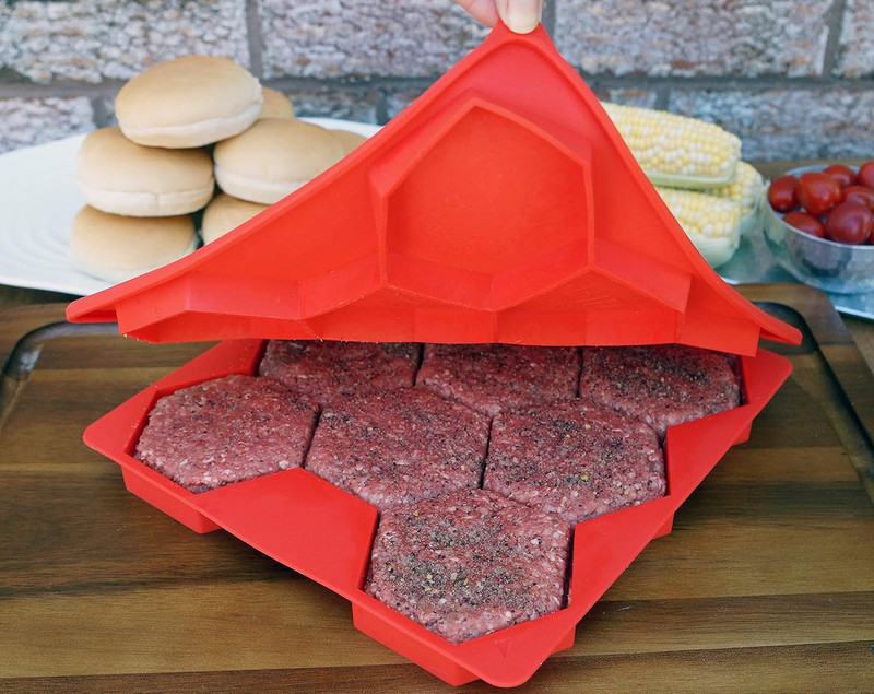 Shape+Store Burger Master Innovative 8-In-1 Burger Press & Freezer Container Mak gallery