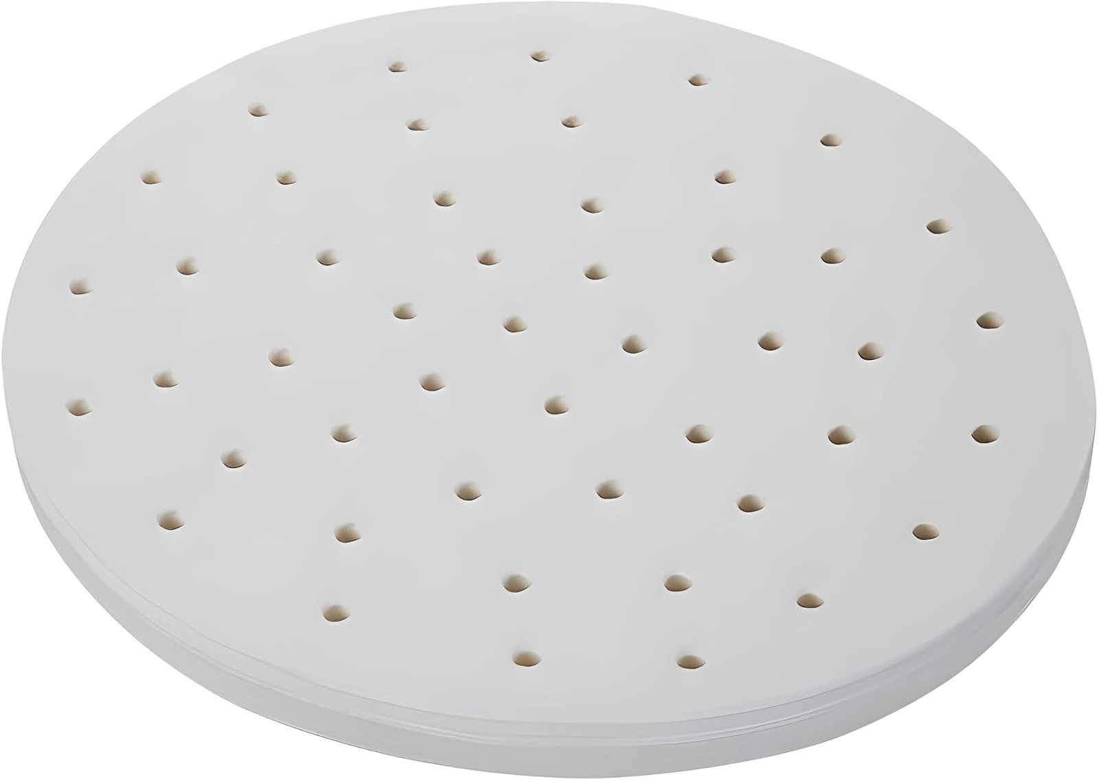 100pcs 10" Anti-Stick Steamer Paper, Round Air Fryer Parchment 10-Inch, White gallery