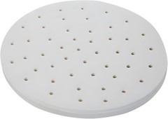 100pcs 10″ Anti-Stick Steamer Paper, Round Air Fryer Parchment 10-Inch, White
