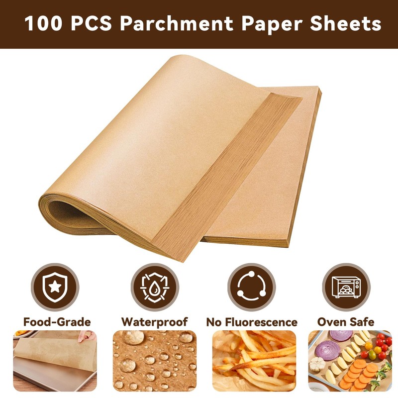 Air Fryer Liners Disposable for Emeril Lagasse 26 QT Extra Large Large, Beige gallery