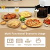 PEETOGER Air Fryer Liners Disposable,100PCS 6.5inch-100pcs, Paper-Square gallery
