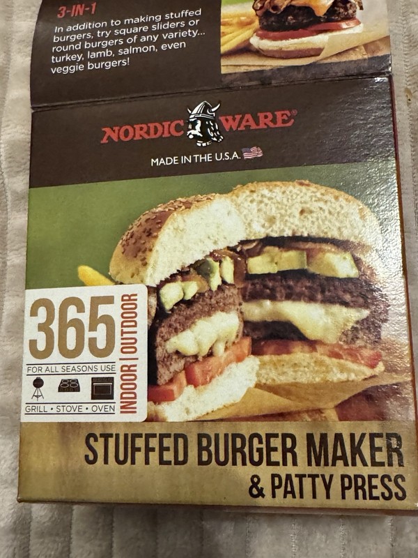 Stuffed Burger Maker and Patty Press gallery