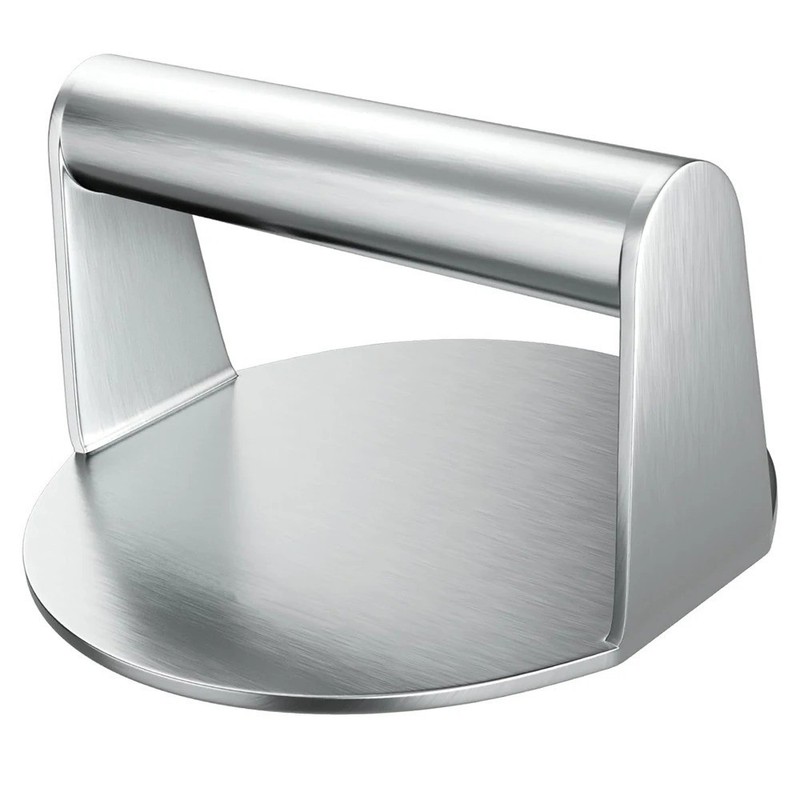 Hamburger Meat Press 430 Stainless Steel Circular Square Burger Meat Press Kitch gallery