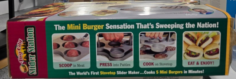 Big City Slider Station - As Seen On TV - NEW IN BOX! gallery