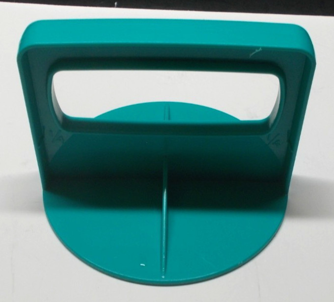 Tupperware 1/3 Pound Hamburger Press 1926 with 2 Stackers & Lid gallery