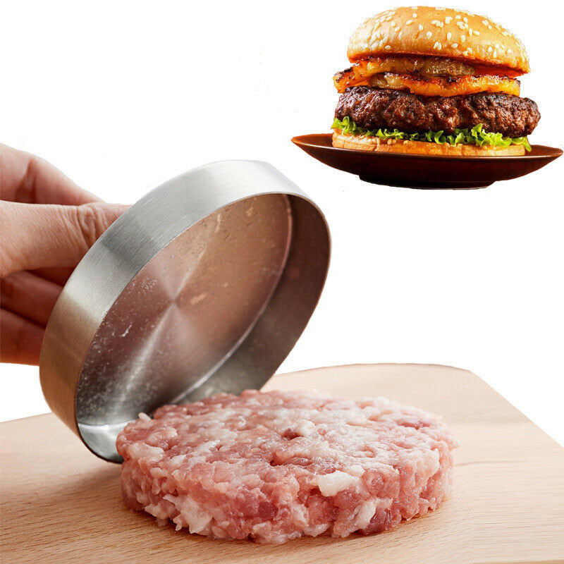 Non-Stick Stuffed Burger Press Hamburger Patty Molds Maker Tool Beef Sliders gallery