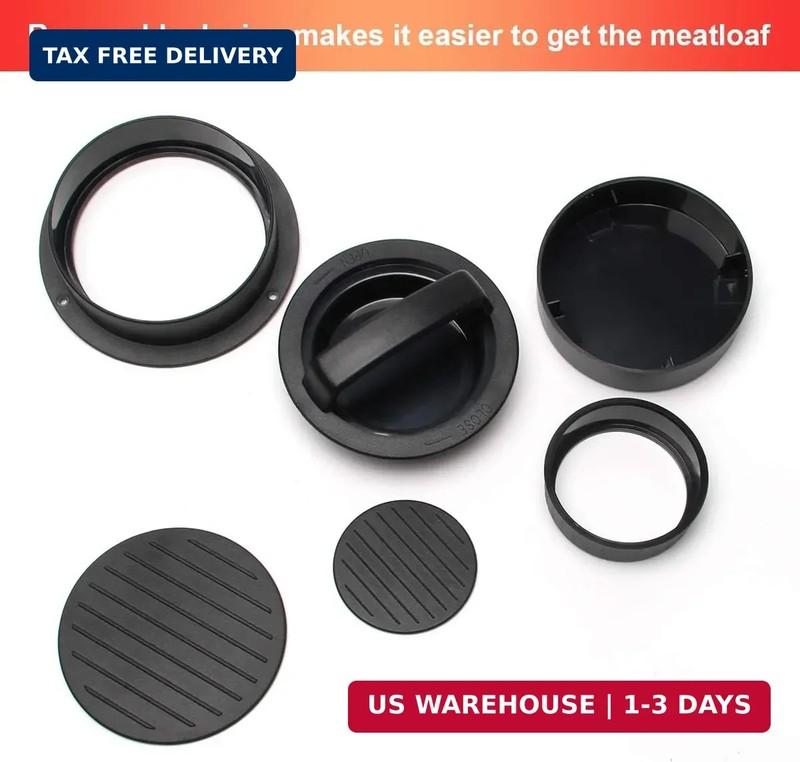 Luxiv 3 in 1 Burger Press, Hamburger Patty Maker Stuffed Burgers Press with 100p gallery