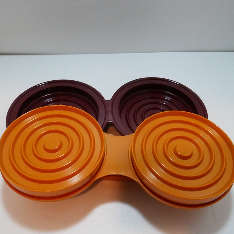 2005 Charcoal Champion Dual Hamburger Press/Molds Makes 2 4.5" Circular Burgers gallery