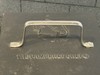 Pampered Chef Cast Iron Grill Press 8.5 In Heavy Logo Handle gallery