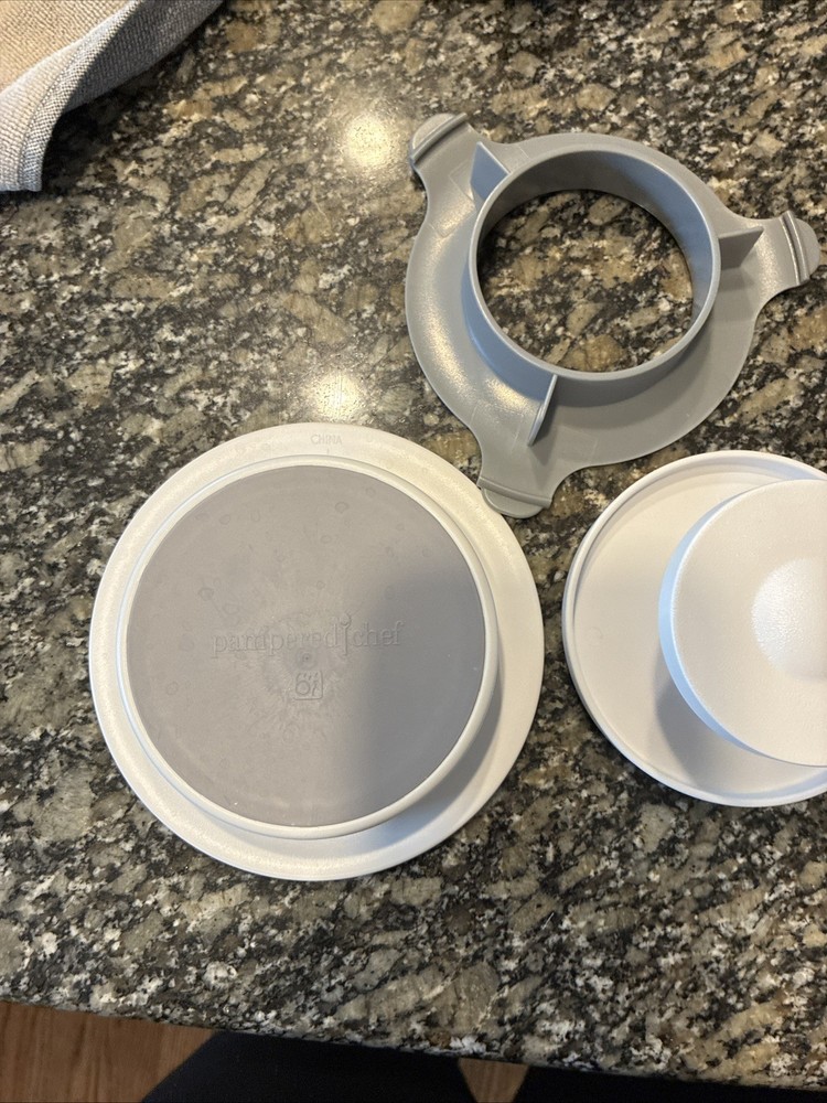 Pampered Chef Burger & Slider Press #1174 Hamburger Cookout GUC Dishwasher safe