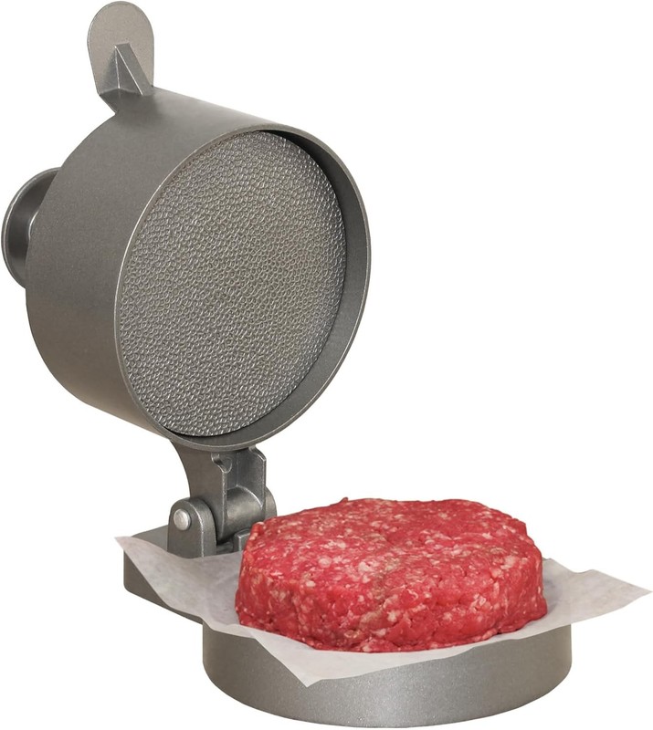 Create Consistent 4.5" Burgers with Adjustable Weight Burger Press - Easy Clean gallery