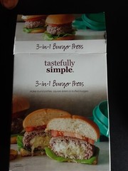 Tastefully Simple 3-in-1 Burger press – New